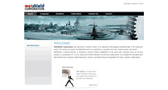 Desktop Screenshot of metshieldcorporation.com